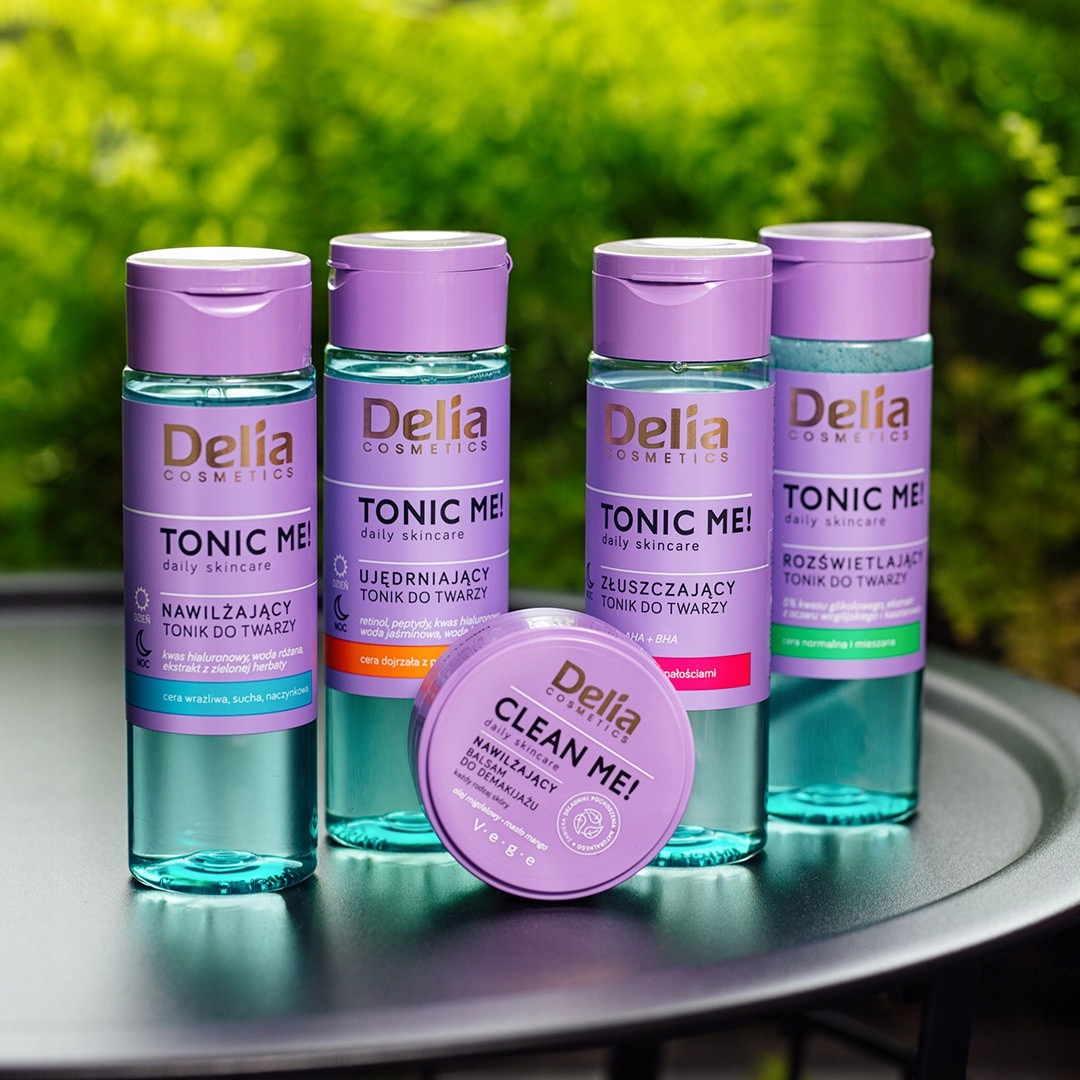 DELIA TONIC ME! złuszczający tonik d/twa AHA 200ml Kod producenta W-003698-000-PL