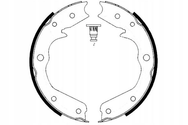 SZCZĘKI HAMULCOWE OPEL FRONTERA A FRONTERA A SPORT Producent części Brembo