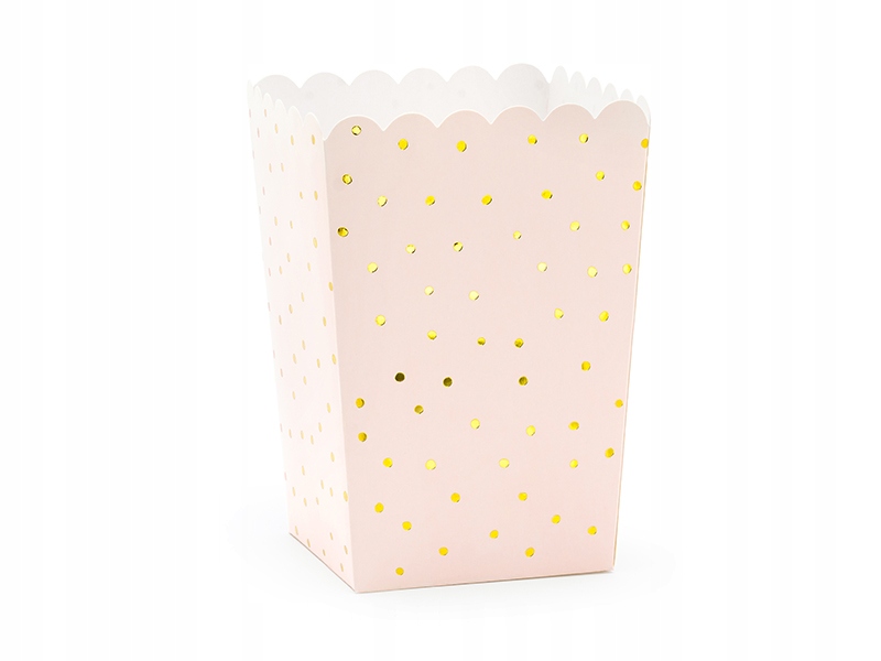 

Pudełka na popcorn pojemnik na słodycze chipsy 6x