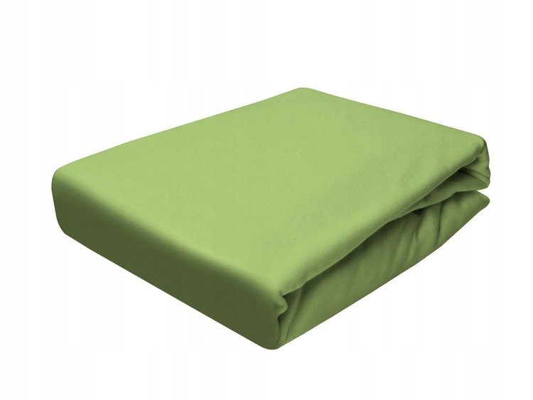 

Prześcieradło Jersey Z Gumką 140x210 Zielony Groch