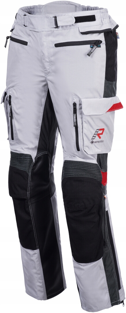 Rukka Madagasca-r Gtx Grey Black Red Motocyklové Nohavice Textilné 56
