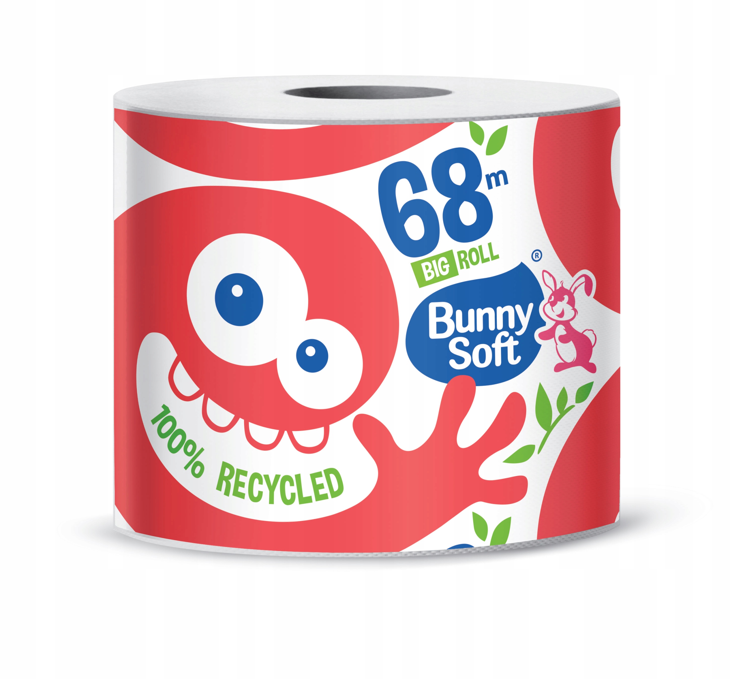 

Bunny Soft Papier toaletowy Big Rolka 2-war. 68mb
