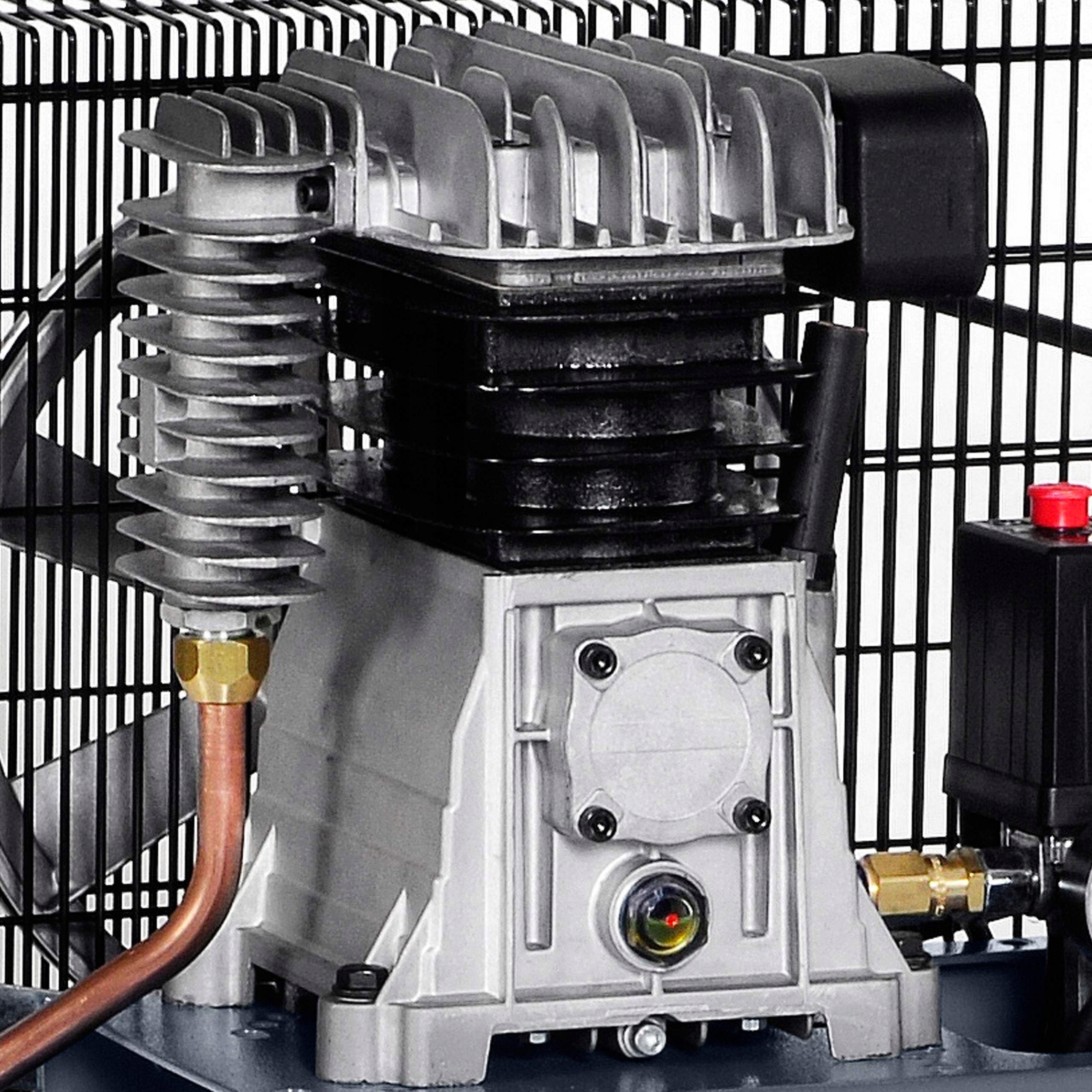 Sprężarka tłokowa Powietrza Kompresor 50L ATLAS COPCO AUTOMAN AC21E50M Typ kompresor olejowy