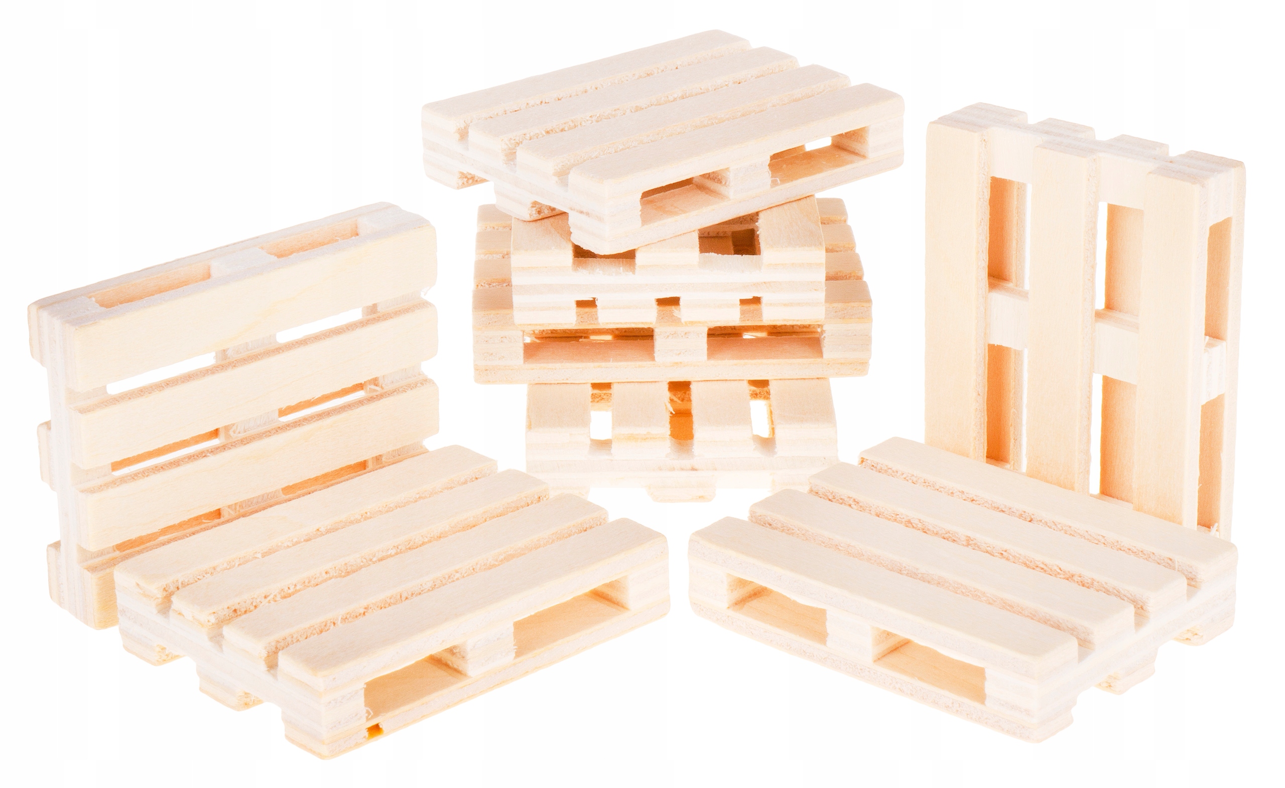 DREWNIANE PALETY 8 SZTUK PALETA KIDS GLOBE 1:32