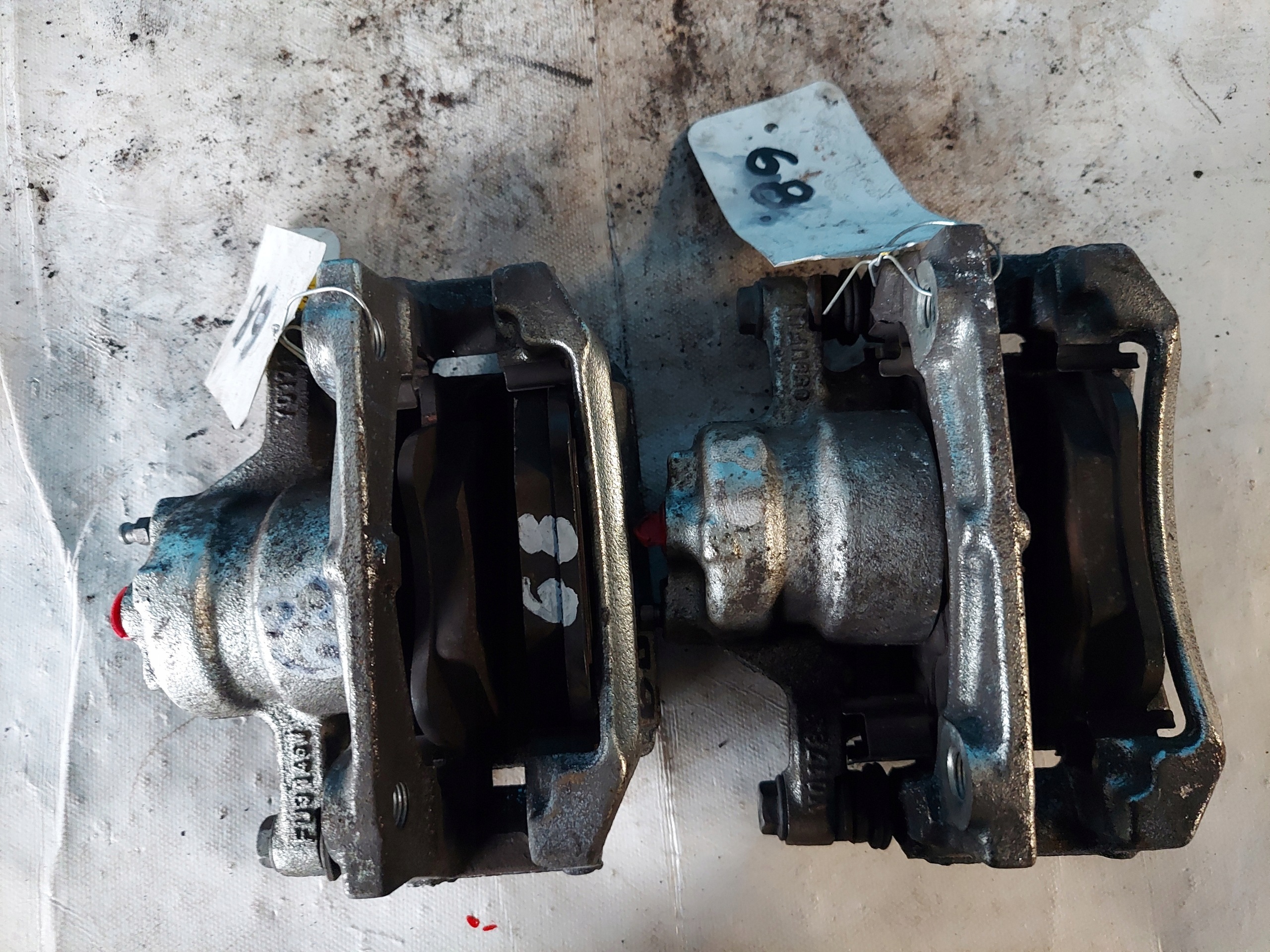 caliper CITROEN C1 2018 R 1.0 B LP and PP BOSCH 48L,R