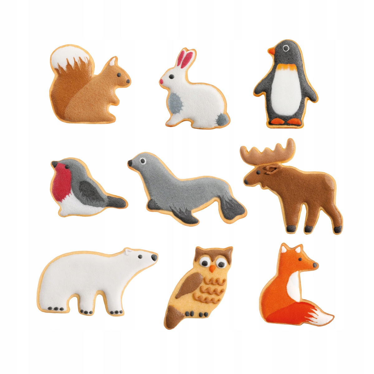 WYKRAWACZE FOREMKI DO CIASTEK PIERNIKÓW ZWIERZĄTKA Rodzaj akcesoriów inny