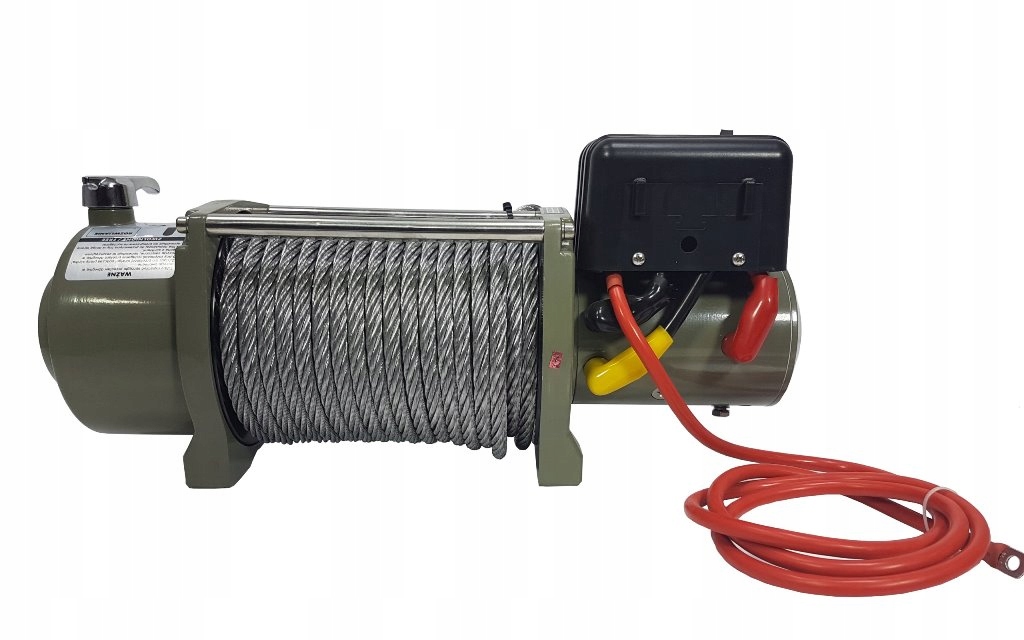 24V 16800LB аккумуляторная лебедка для эвакуатора