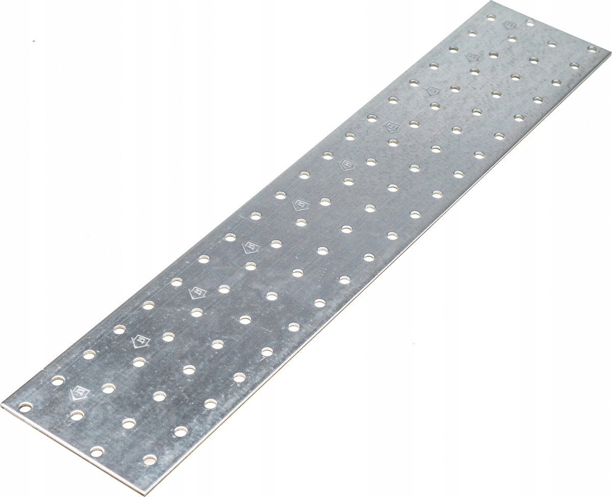 Perforovaná doska s plochým tesárskym spojom 400 x 80 x 2 mm PP42 50ks