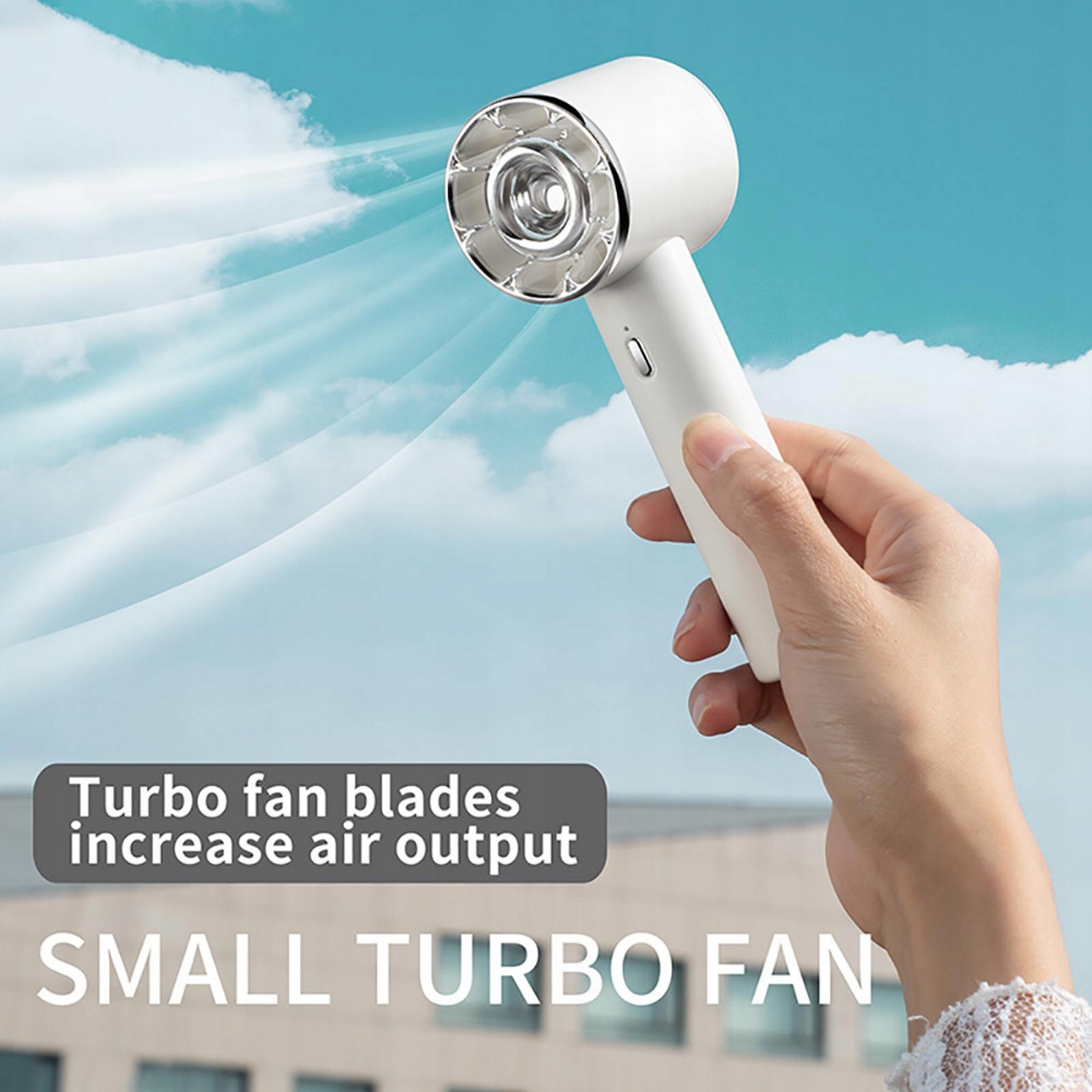 2 zestawy Mini wentylator ręczny 3 wentylator Typ klimatyzator