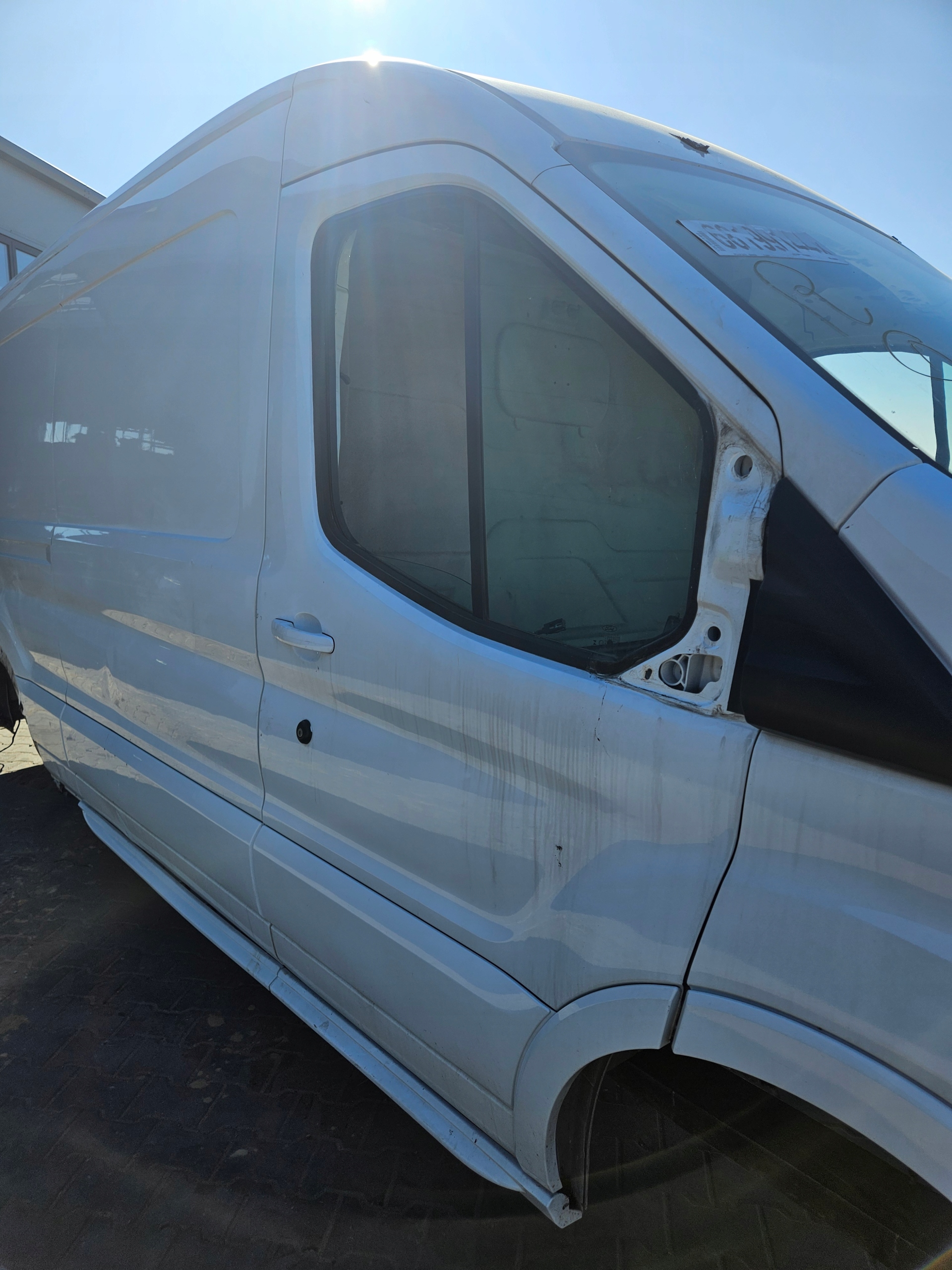 FORD TRANSIT MK8 13-22 H2 door front right front colour FROZEN WHITE