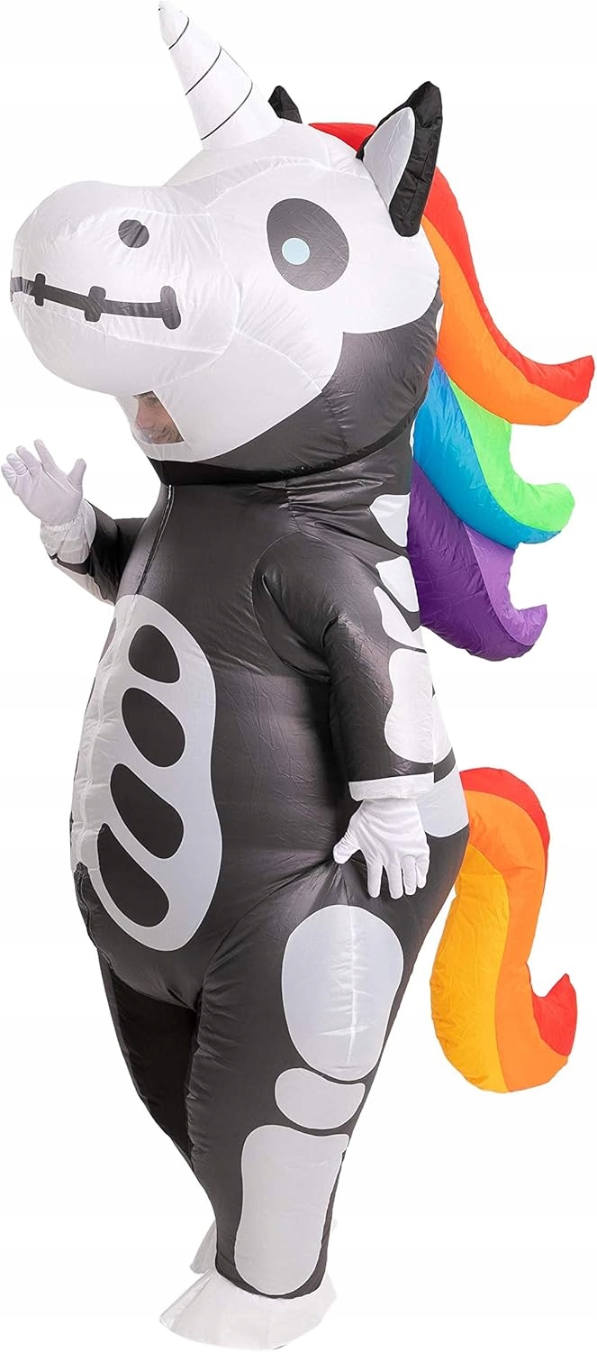 Nafukovací kostým Jednorožec pro dospělé Spooktacular Creations