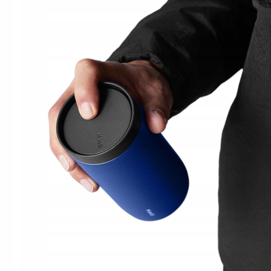 Termokubek BMW Push niebieski 330 ml 80235B38DA7 Producent BMW oe