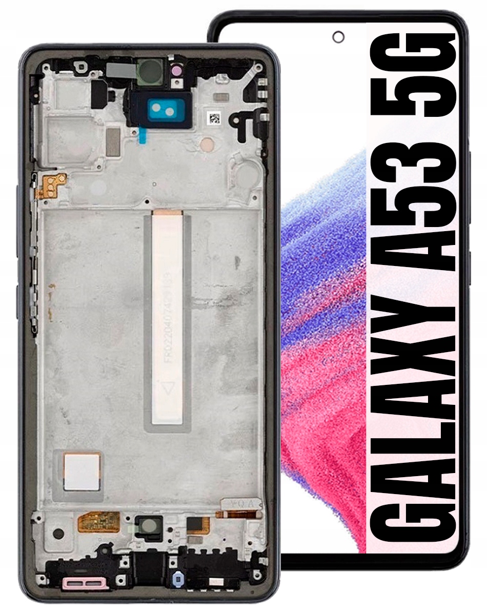 Displej Pro Samsung Galaxy A53 5G A536 Oled Plná Velikost 6,5 LCD Rámeček