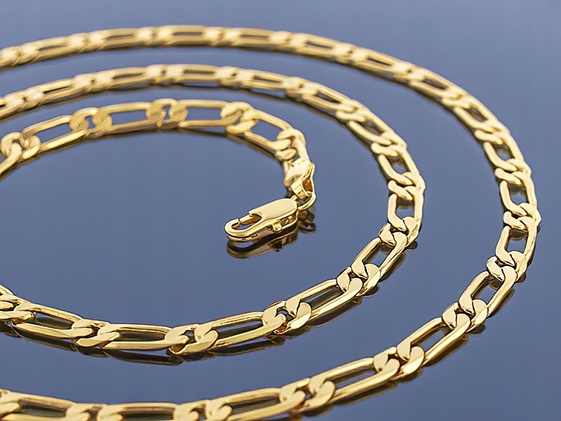 

Złoty Łańcuch 14k / 60cm ! Jakość !