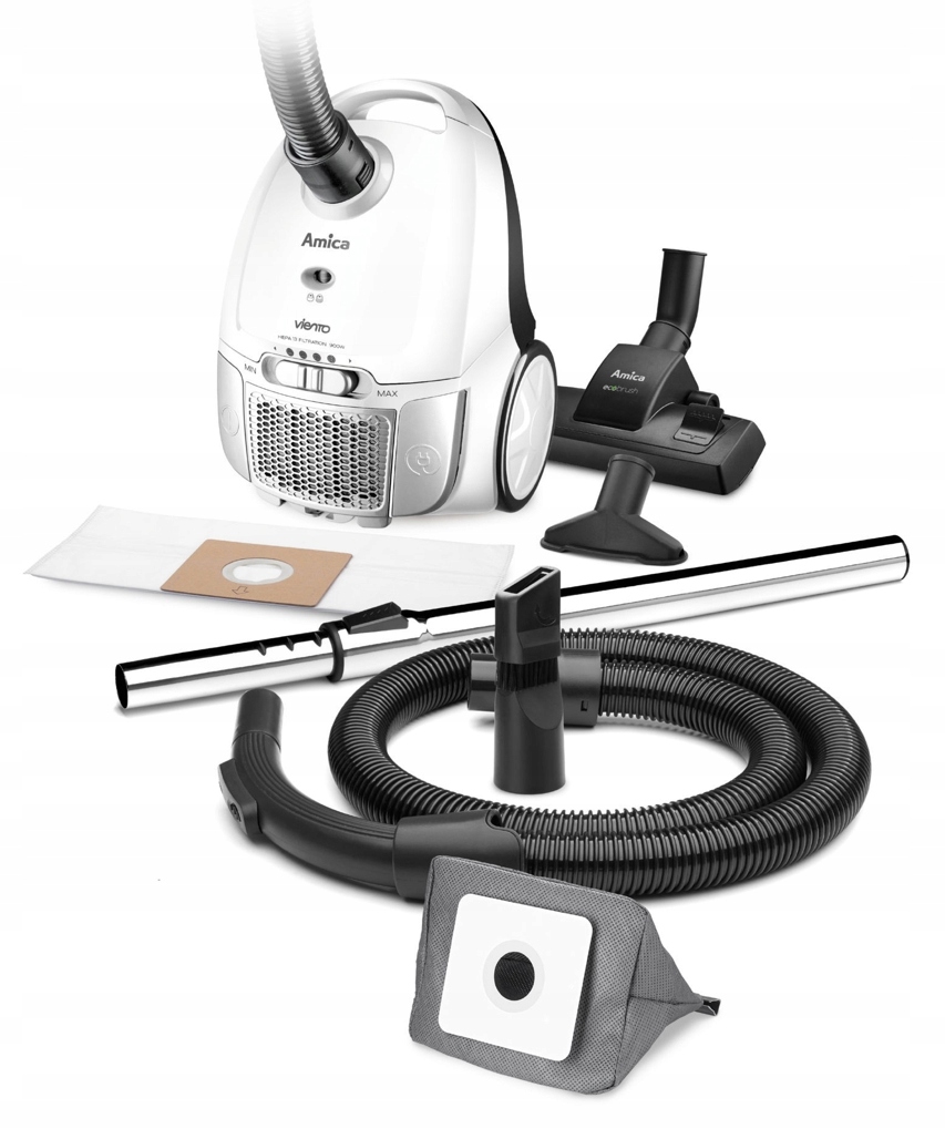 Odkurzacz workowy Amica Viento VI 2032 900W Biały