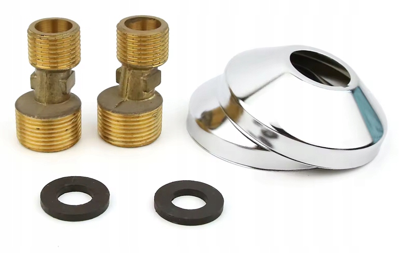 BATERIA KUCHENNA ŚCIENNA KRAN RETRO CHROM ZLEW OBROTOWA WYLEWKA Kolor srebrny