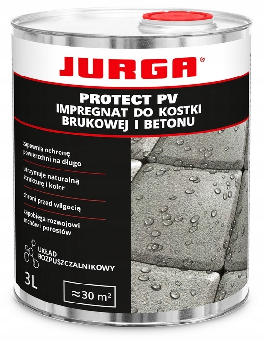 Jurga Protect Pv Impregnat Do Kostki Brukowej I Betonu 3L