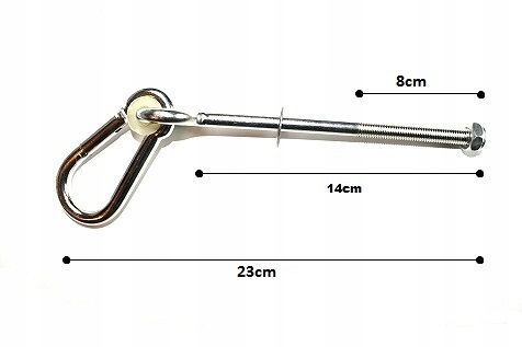 

Łącznik Montażowy Karabińczyk Zawiesie 14CM