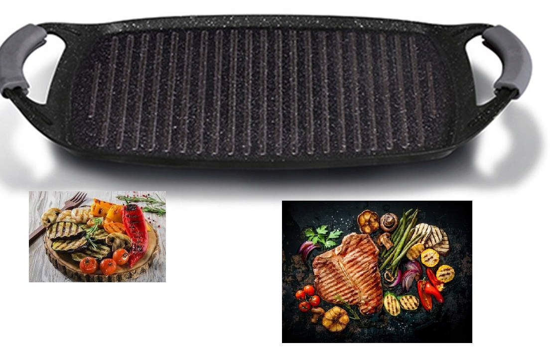 

Taca Grillowa 47 X 29 CM Metallic Line Kuchenna