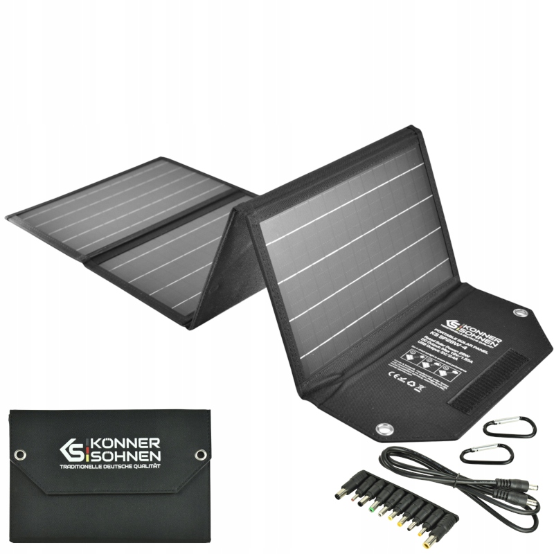 ПОРТАТИВНА СОНЯЧНА ПАНЕЛЬ 28W KS SP28W-4