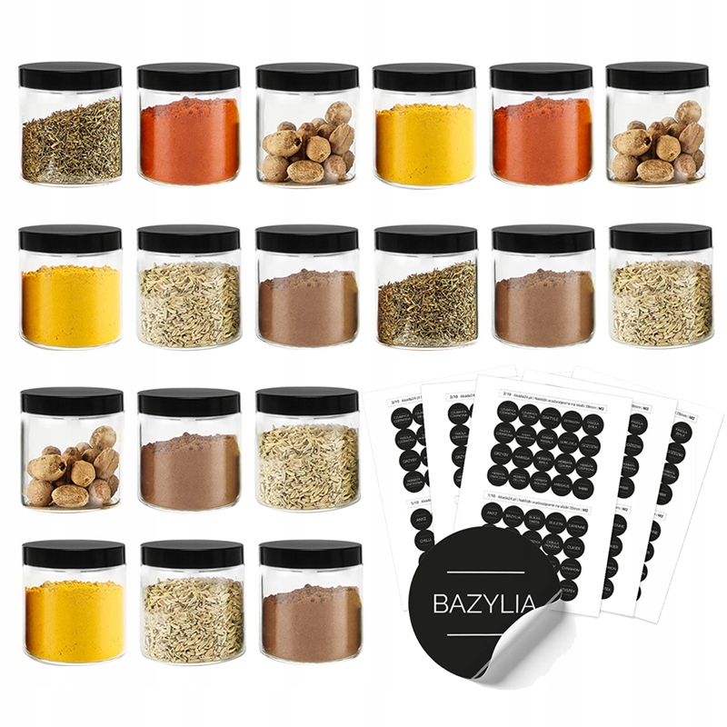 

Słoik pojemnik plastikowy przyprawy 125ml x24 M255