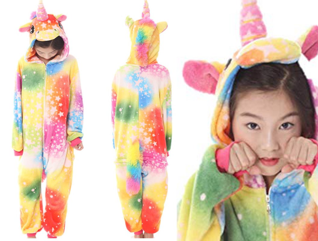 

Unikorn Jednorożec Piżama Kigu Onesie 120 CH1R