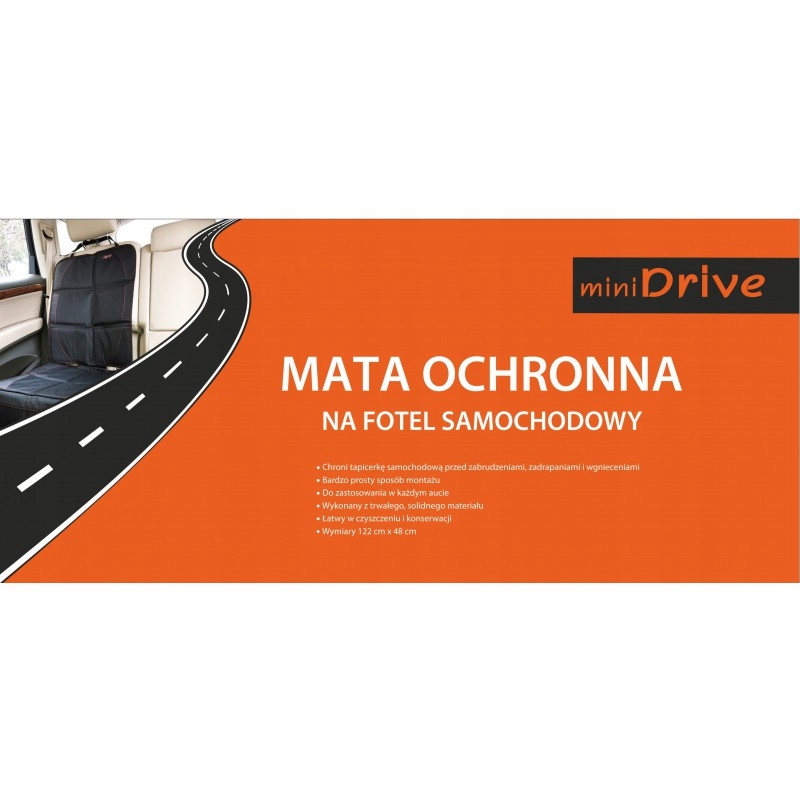 

Mata Ochronna na Fotel Samochodowy miniDrive
