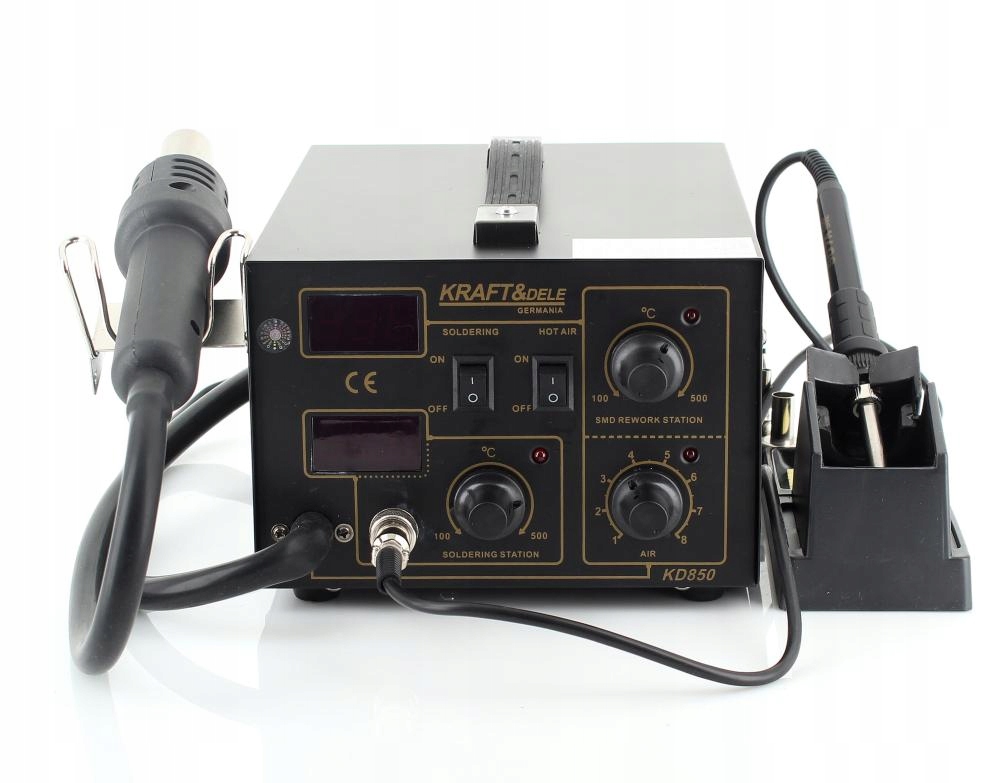 Svářečka Plastů 4-TRYSKOVÁ Led Svářečka 60W Kraft&dele