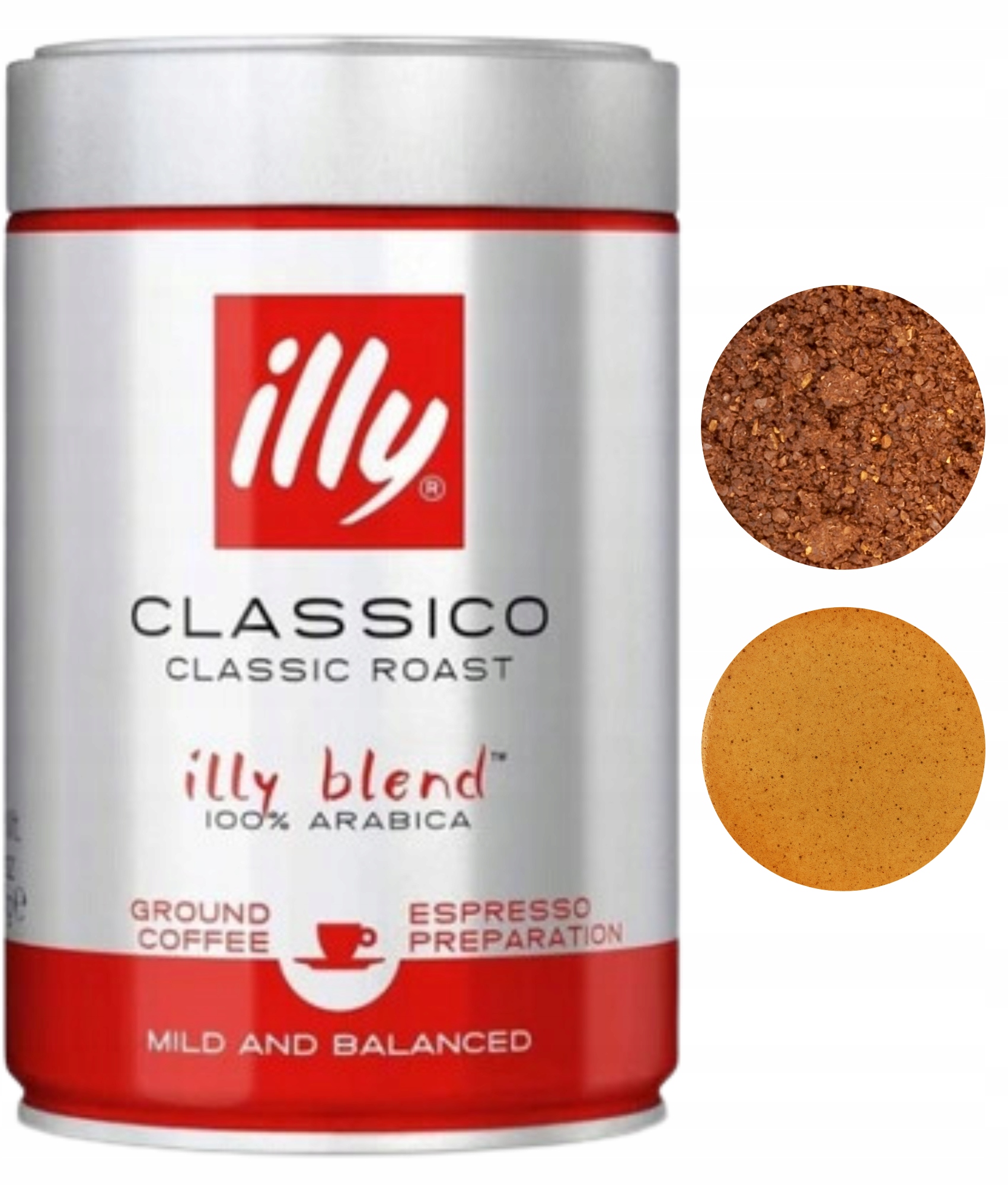 Illy CLASSICO - Mletá káva 250g