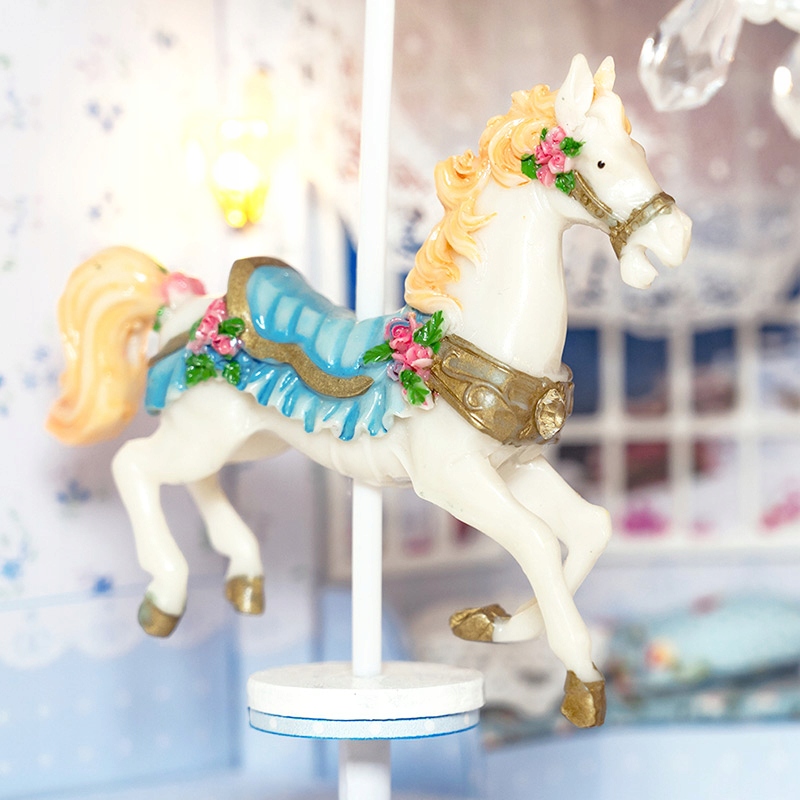 Model drewniany Pokój w ramce DIY NARZĘDZIA LED Marka Habarri