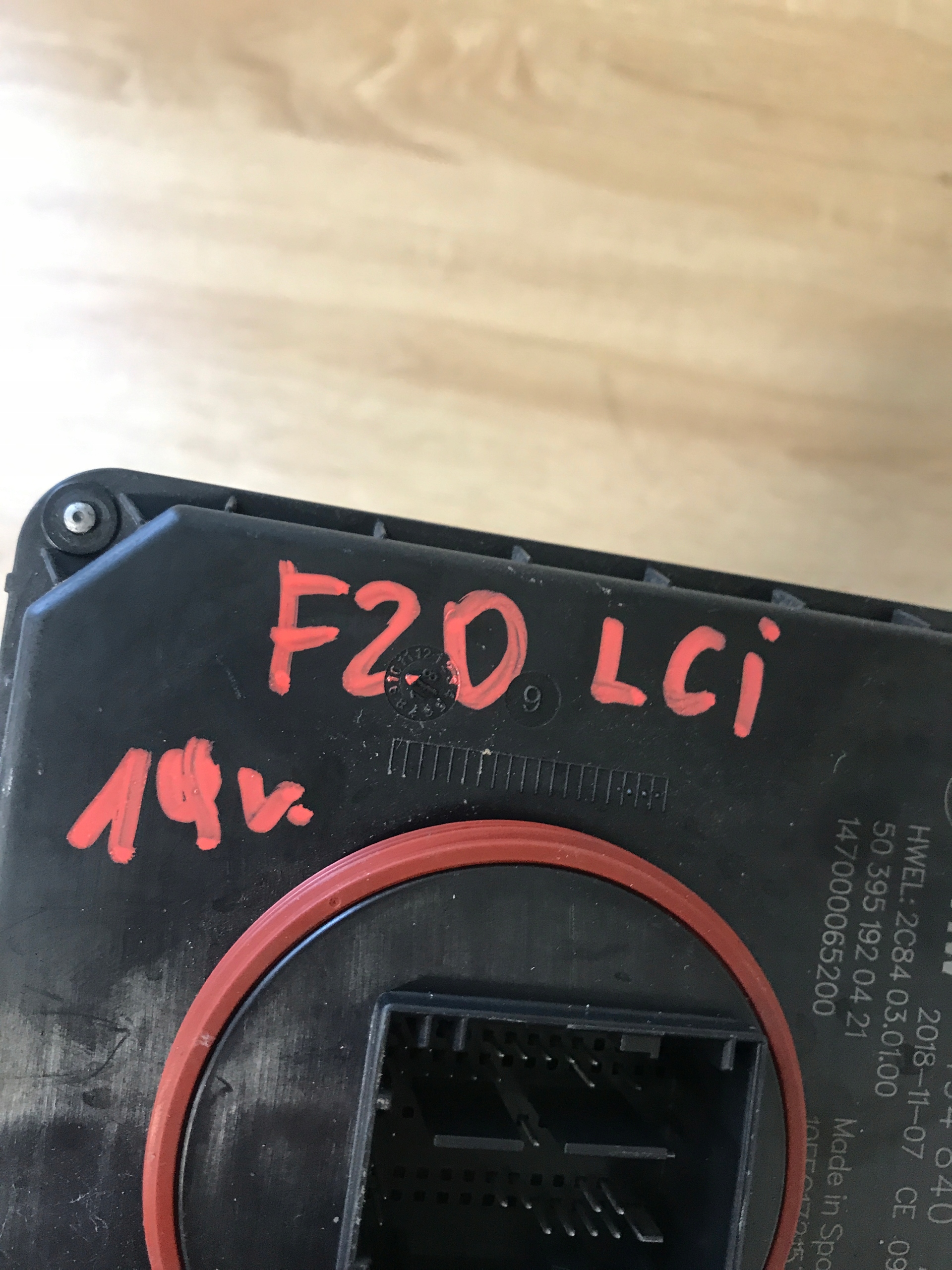 control unit LED BMW F20 LCI m-packet 8494840