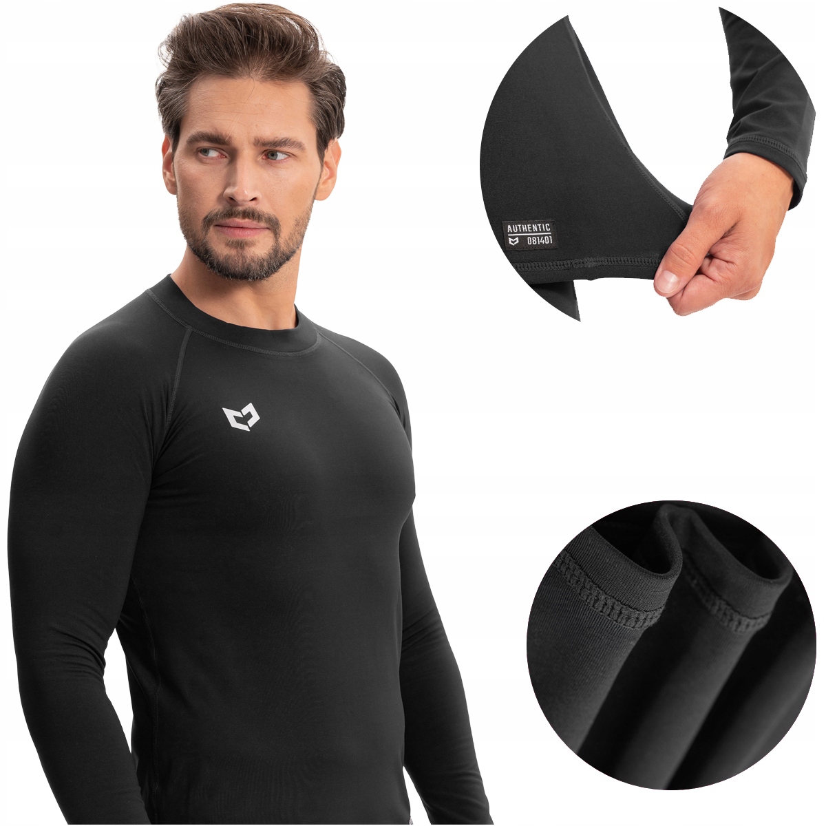 Termoaktivní Tričko Pánské Termo Tričko S Dlouhým Rukávem Rychleschnoucí Tričko XXL