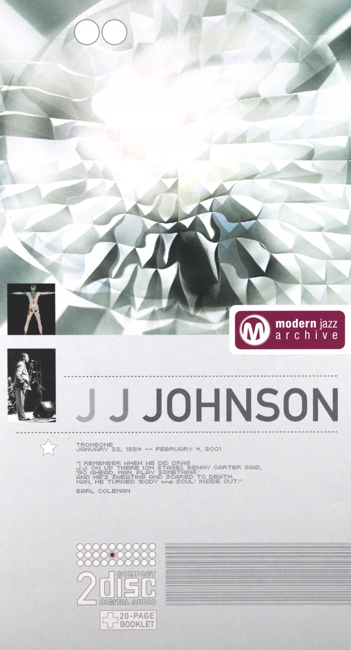 J J Johnson: Modern Jazz Archive [2CD]