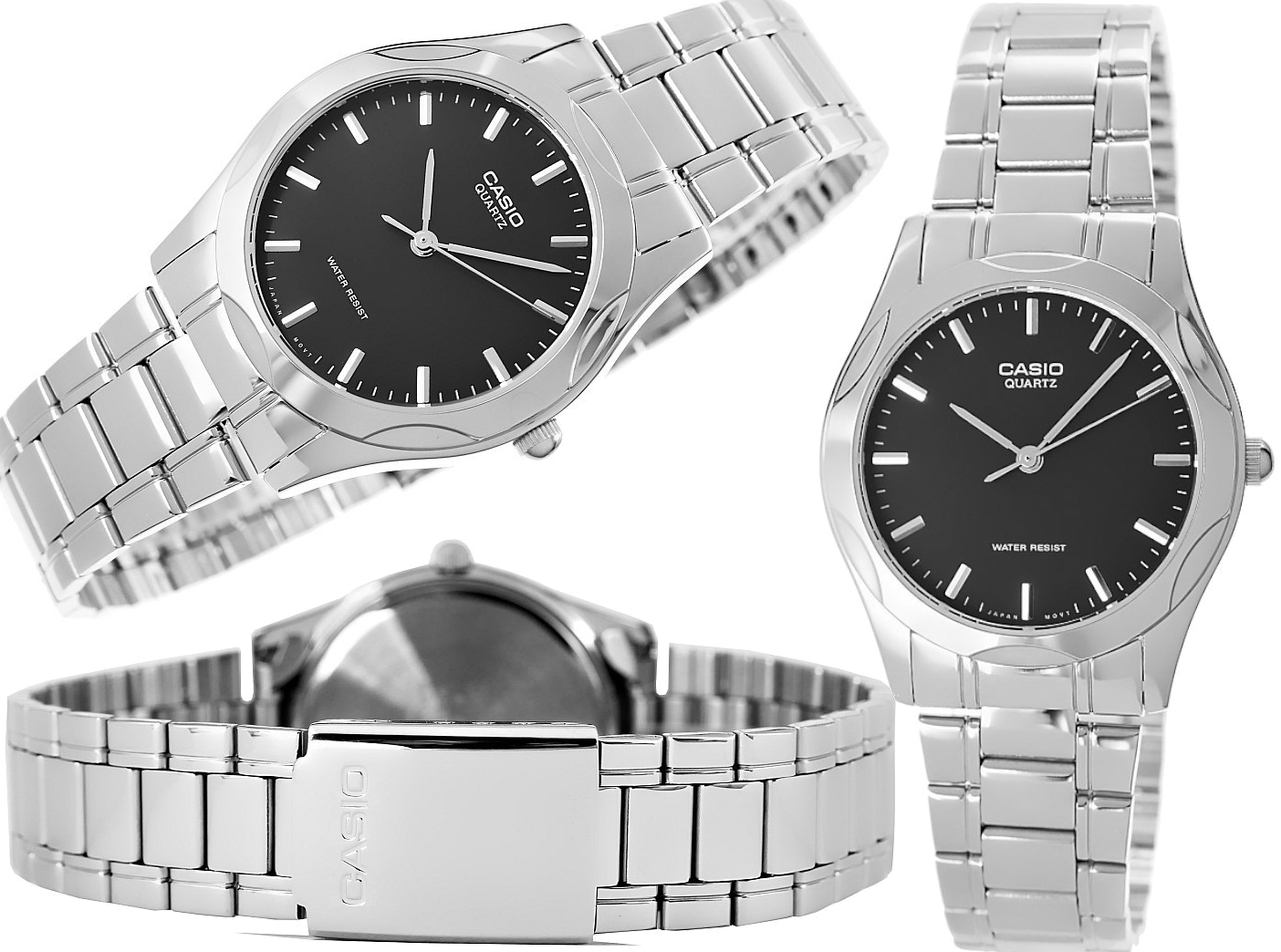 

Casio Oryginalny Zegarek Męski Srebrny Bransoleta