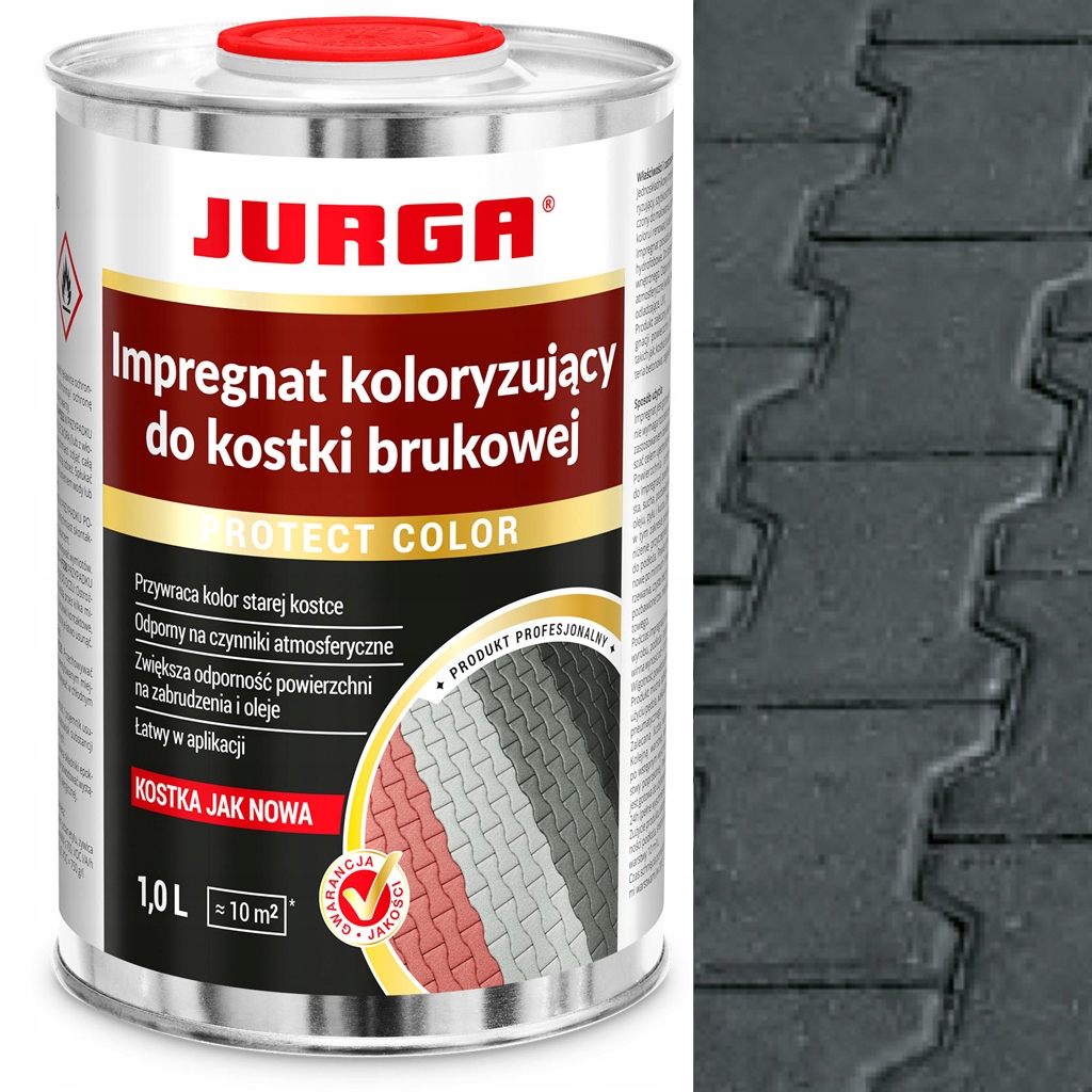 

Impregnat koloryzujący do kostki bruk 1L Grafit