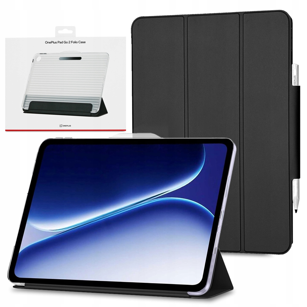 Originální pouzdro Folio Case s klapkou a skládacím stojánkem pro OnePlus Pad Go 2