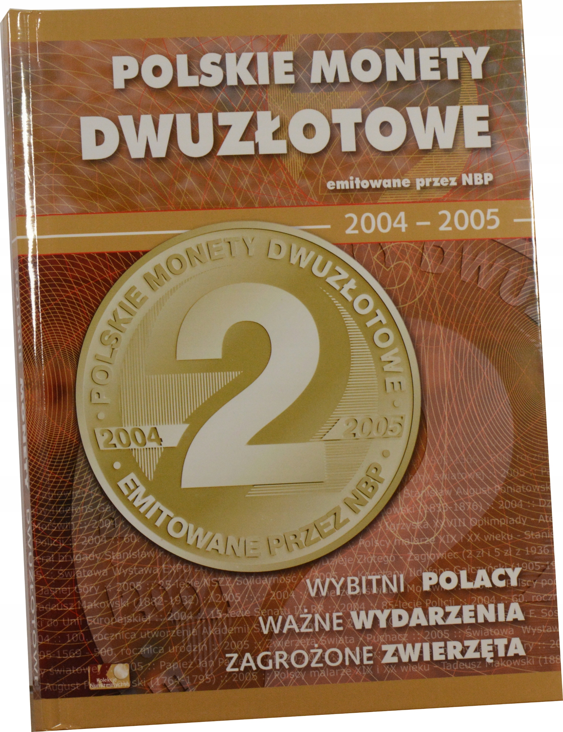 ALBUM KLASER E-HOBBY '' POLSKIE MONETY DWUZŁOTOWE 2004 - 2005 '' NOWY