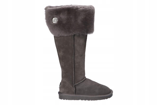 P058 ŚNIEGOWCE EMU BUTY ZIMOWE SKÓRZANE FUTRO 40 Rozmiar 40