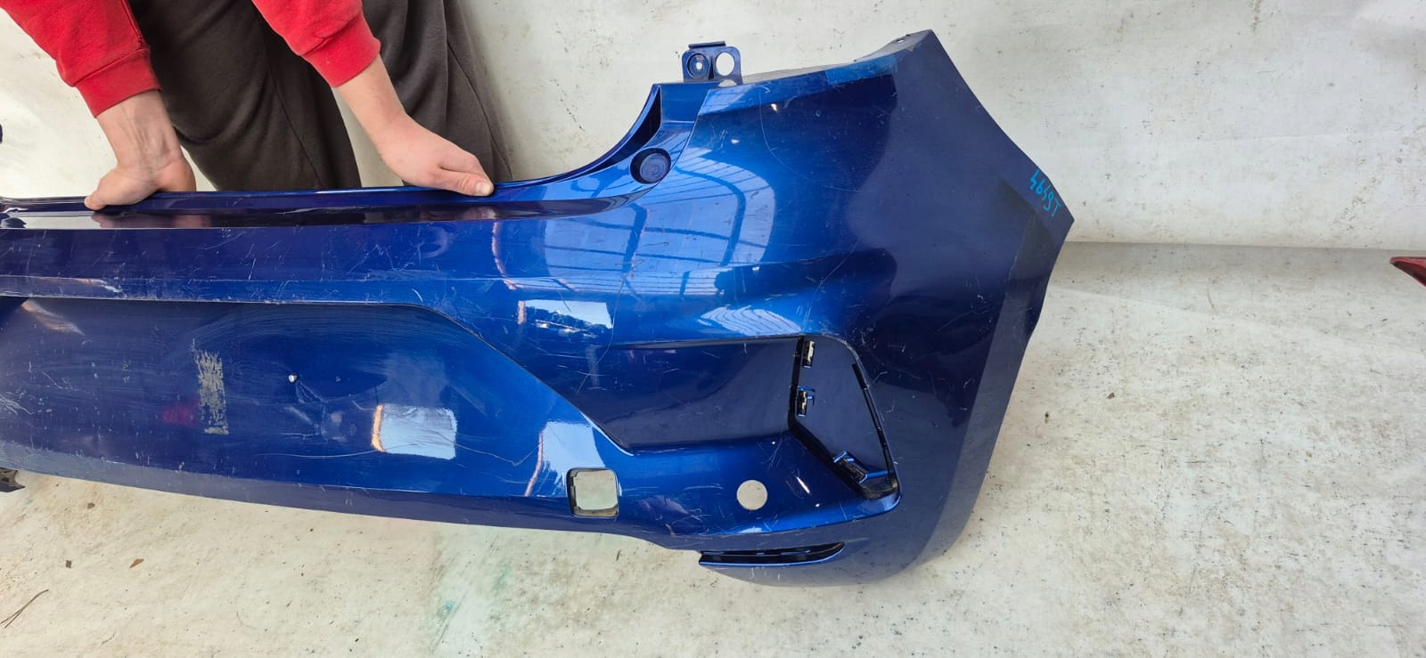 RENAULT CLIO V 5 LIFT 23- bumper rear part rear PDC