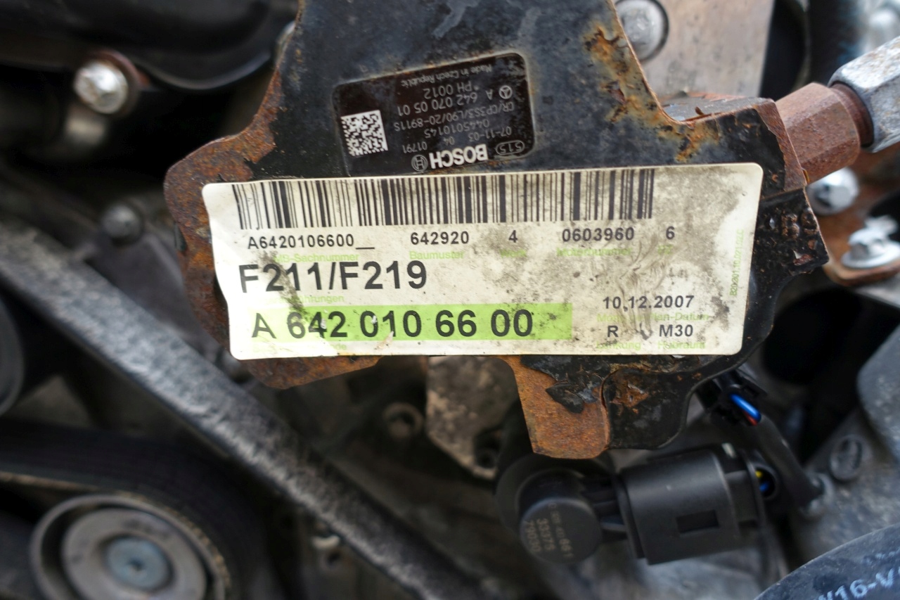 MERCEDES w211 Двигатель 3.2 CDI V6 комплектный 642 642920 w219 CLS РЕСТАЙЛИНГ