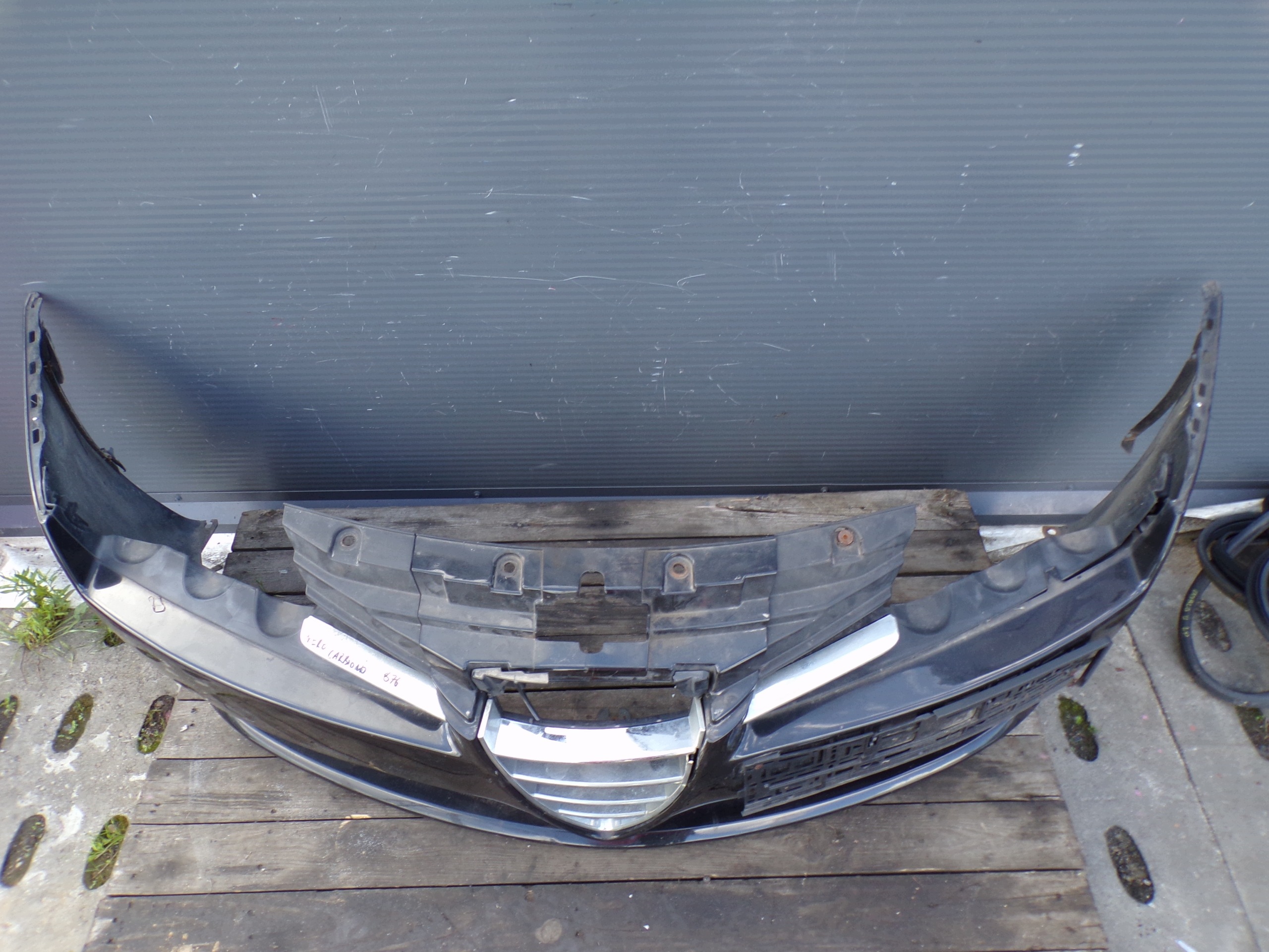 front bumper front ALFA ROMEO 159 colour NERO CARBIONIO 876
