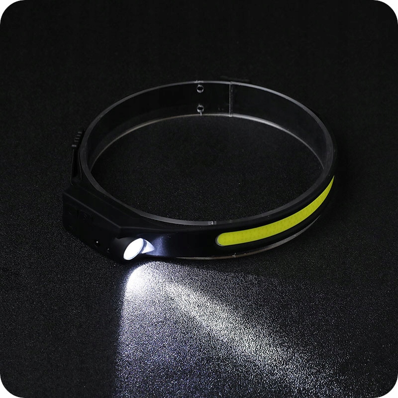 LATARKA CZOŁOWA LED USB CZOŁÓWKA WODOODPORNA MOCNA Zasilanie akumulatorowe