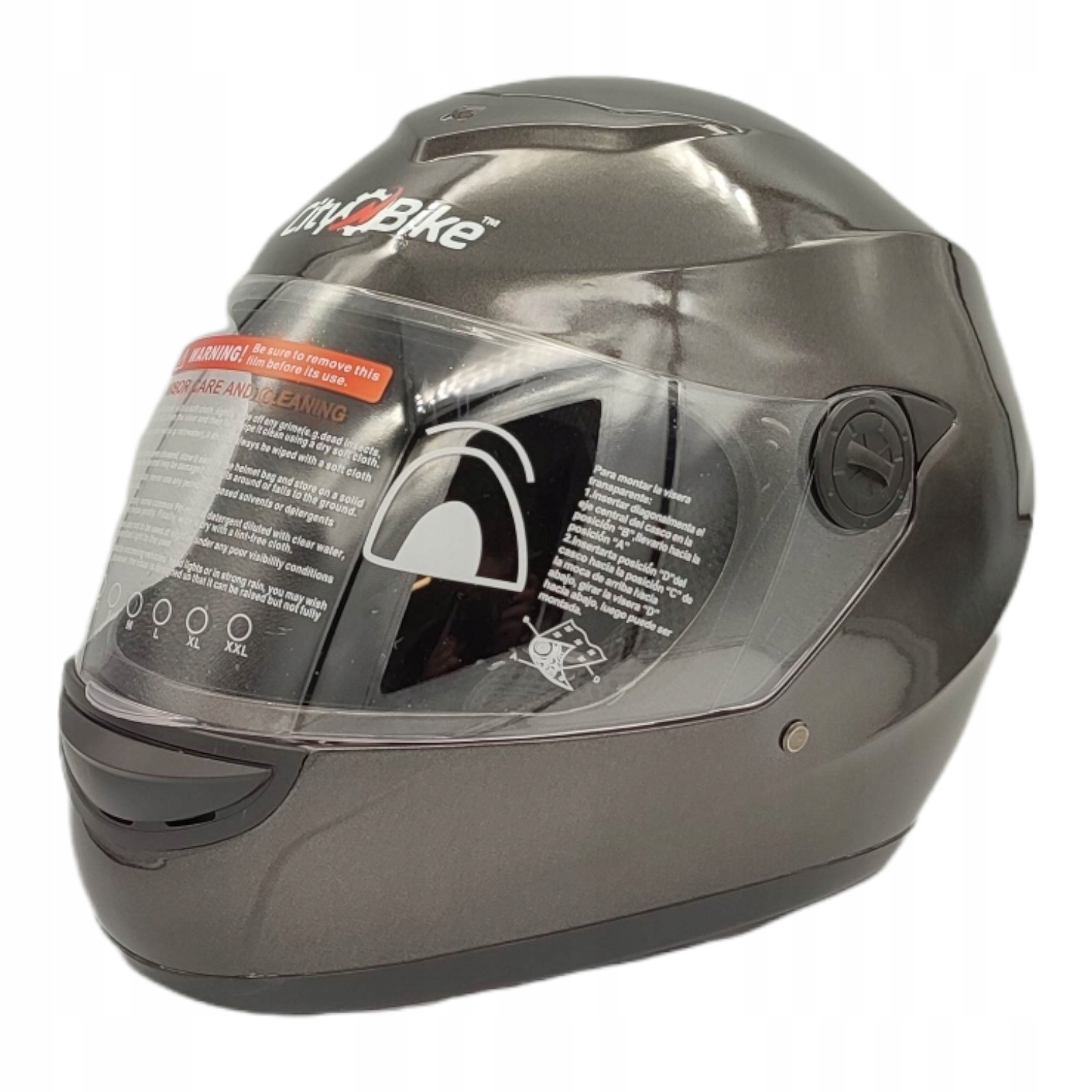 

Kask Na Skuter Motocykl Integralny Pełny XL