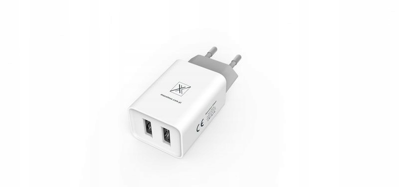 Ładowarka sieciowa Maxximus Urban 2. 1A Lightning, 2xUSB Maxximus