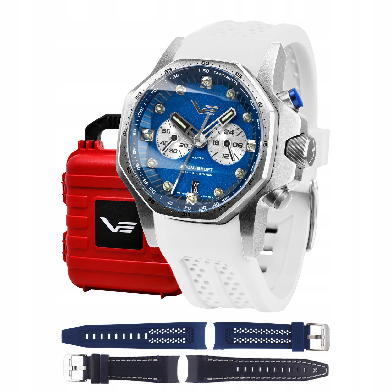 Pánské Hodinky Vostok Europe VK64-640A700SW bílé