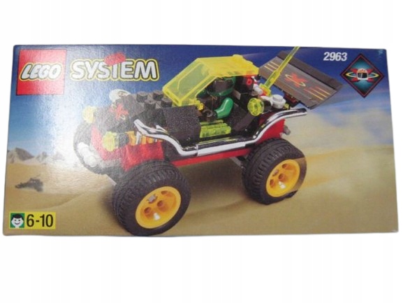 nový Lego systém Town City 2963 Extreme Team Racer Misb 1998