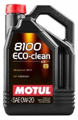 Olej 5L MOTUL 0W20 8100 ECO-CLEAN