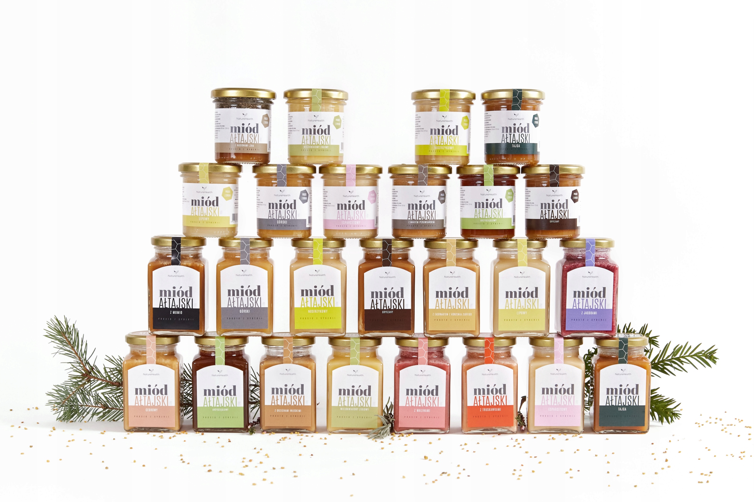 Levně Altajský med! Akce. Výběr 8 originálních altajských medů za cenu 3!