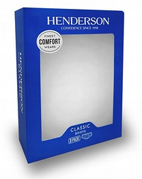 HENDERSON SLIPY MĘSKIE 1446-K611 BAWEŁNA XXL Rozmiar XXL