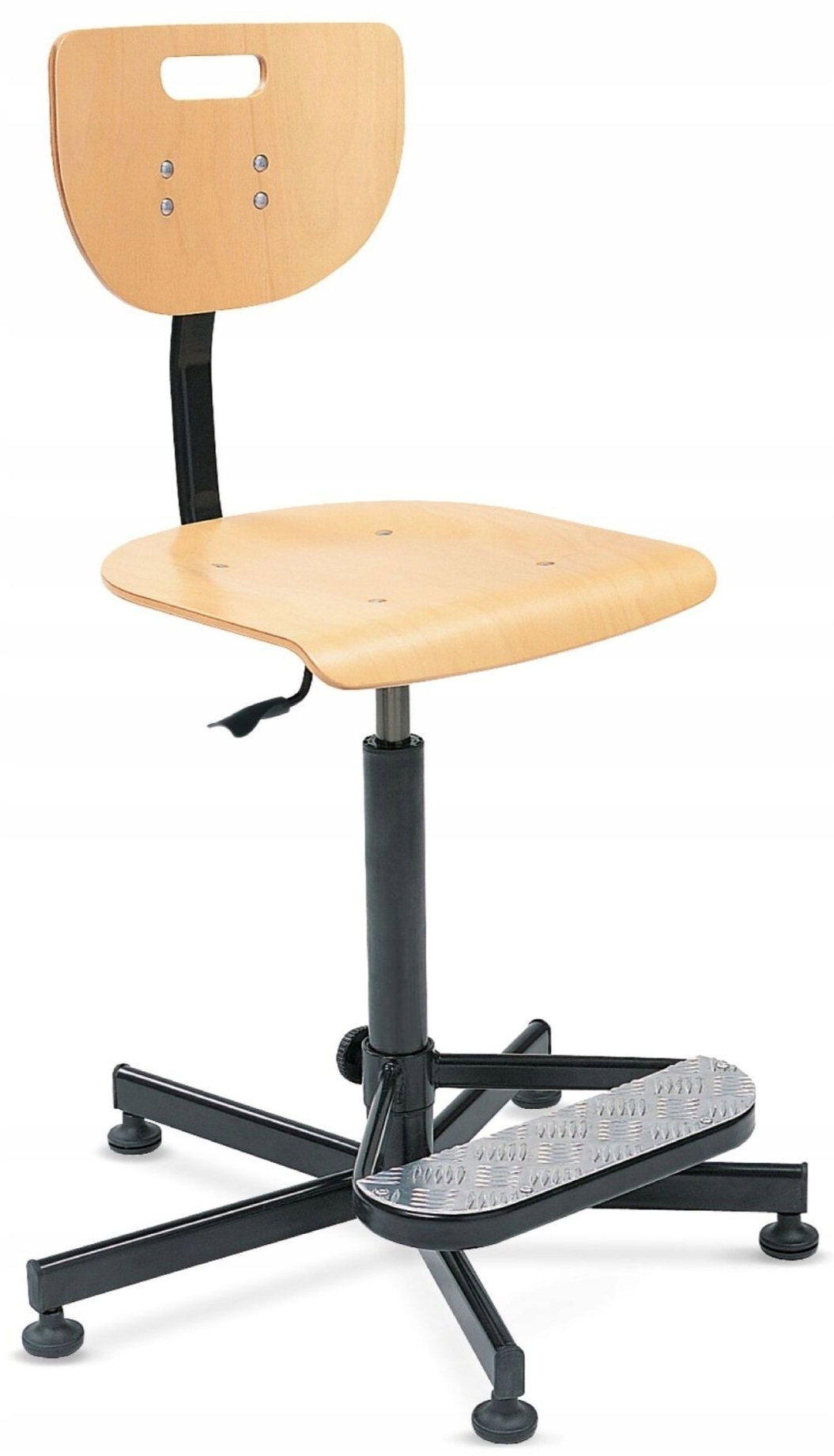 

Krzesło warsztatowe Wysokie z podnóżkiem Werek Fb